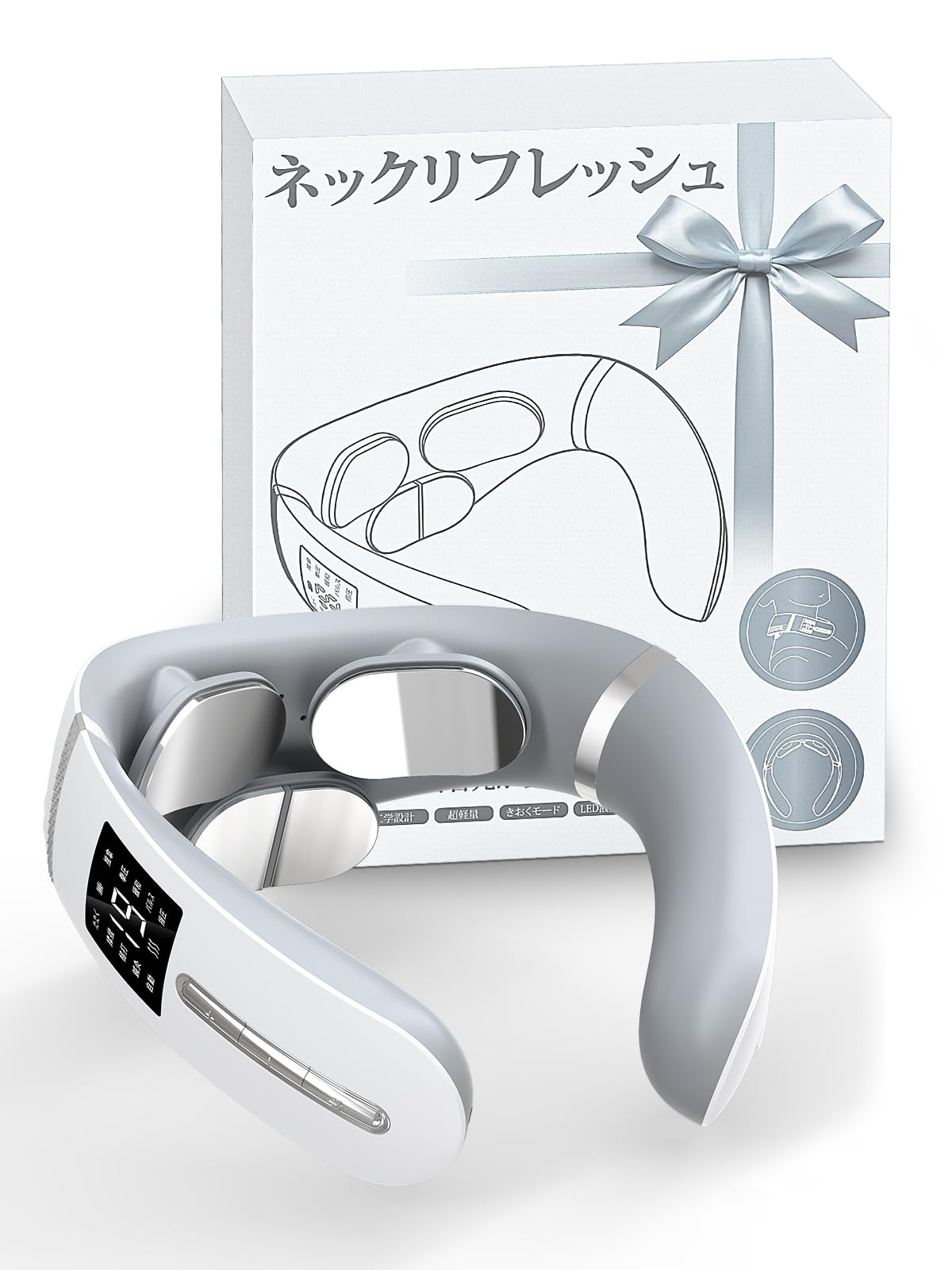 Juliyas【広域ネックケア&メモリー機能】ネックケア 首 リラクゼーション* Amazon.co.jp: Juliyas【広域ネックケア&メモリー機能】ネックケア 首